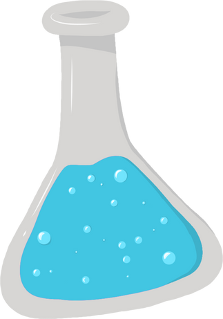 Hand Drawn Potion Bottle